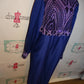 Vintage Sequins Purple Jumpsuit Size XL