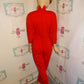 Vintage YTO Red Romper Size S