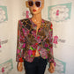 Vintage Leopard Sequins Blazer Size S