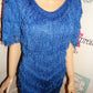Vintage ONN Blue Shingle Dress Size M