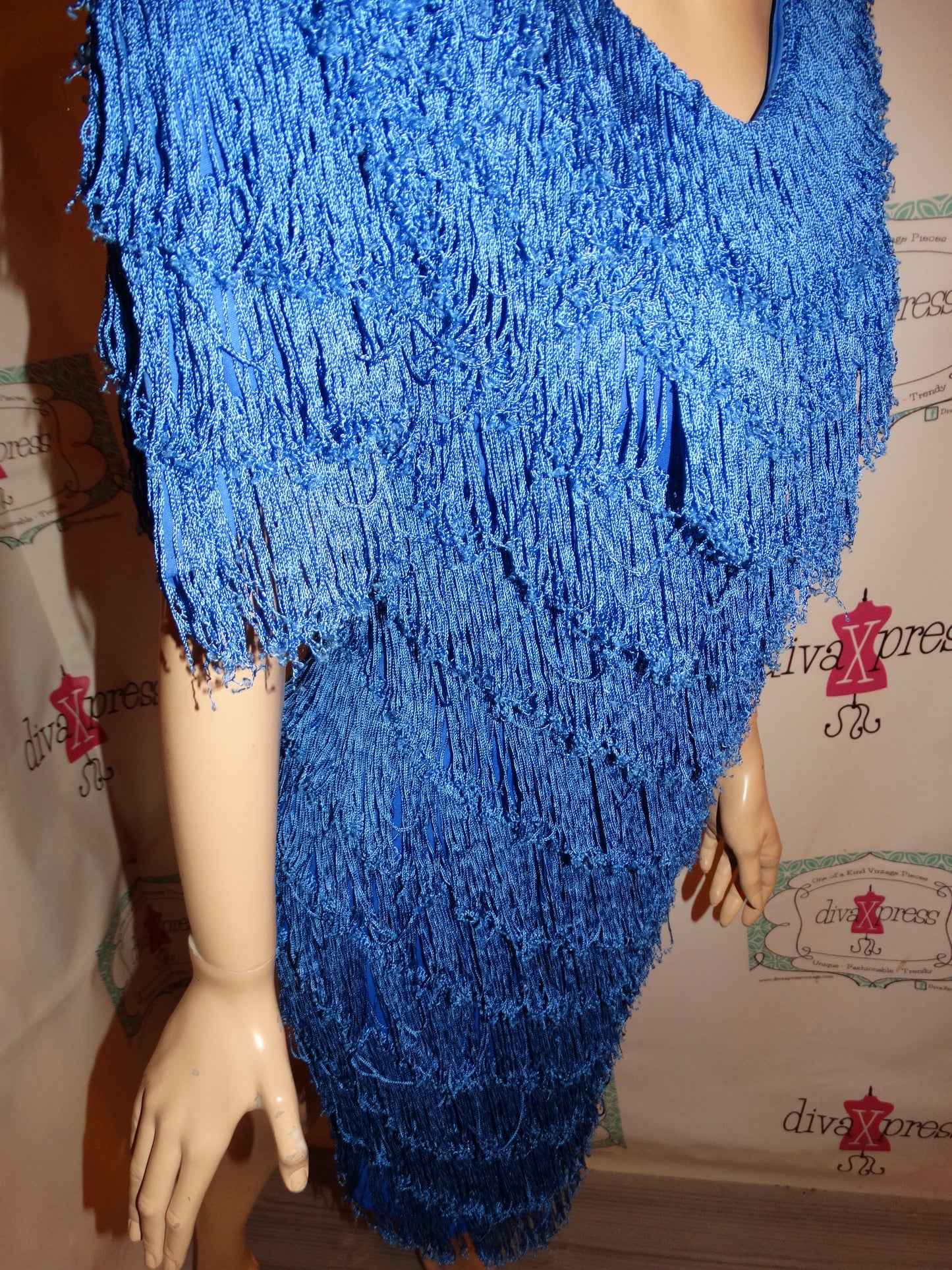 Vintage ONN Blue Shingle Dress Size M