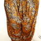 Vintage Rainbow Leopard Plazzo Pants Size 1x-2x