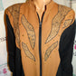 Vintage Joyce Brown Snake Skin style Jacket (Belt/Accessories Not Included) Size XL