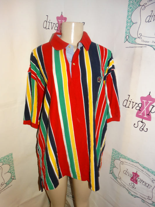 Vintage Tommy Hilfiger Colorful Shirt Size 1x