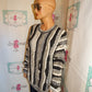 Vintage Lineage Gray/White Coogi Style Sweater Size 2x