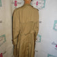 Vintage Tan Plaid Lining Coat Size 1x