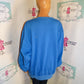 Vintage Nike Blue Sweat Shirt Size 2x (back show wear see pics)