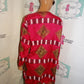 Vintage Simpy Heritage Pink/Gold Throw Size L