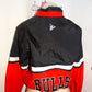 Vintage Mighty Mac Chicago Bulls Red Jacket Size S