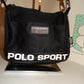 Vintage Polo Sport Black Purse Size L