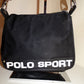 Vintage Polo Sport Black Purse Size L