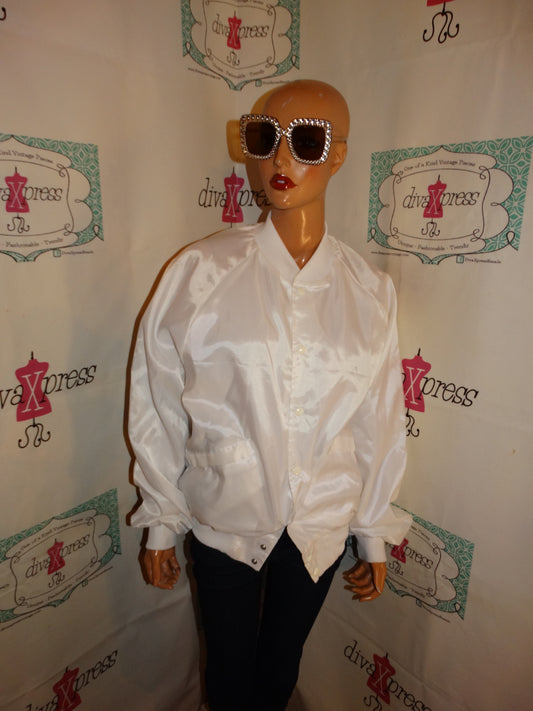 Vintage Kinge Louie White New York Jacket Size M