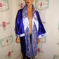 Vintage Reversible Purple/Lavender Drag Throw Kimono Size 2x