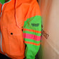 Vintage Executive Line Neon Colored Gatorade Jacket Size M-L