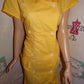 Vintage LaEdoute Yellow Dress Size L
