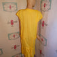 Vintage LaEdoute Yellow Dress Size L