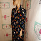Vintage Modell Schroder Berlin Blue Versace Style Dress Size 1x