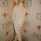 Vintage Pierre Cardin White Track Suit Size XL