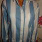 Vintage Reblulic Blue/White Jean Top Size M