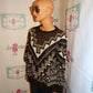 Vintage London Gog Green/Tan Sweater Size 1x