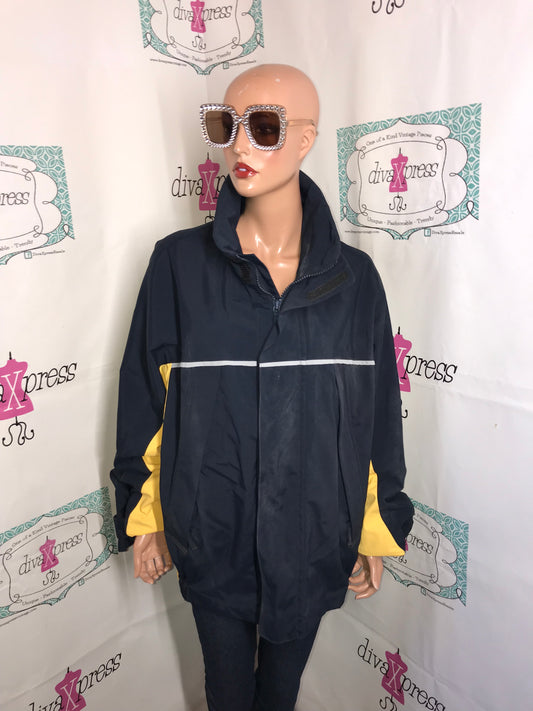 Vintage Nautica Blue/Yellow Jacket Size XL