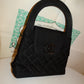 Vintage Small Black Purse Size S
