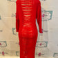 Hera Red Sweater Dress Size M