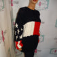Vintage Tommy Hilfiger Blue/Red/White Sweater Size 1x
