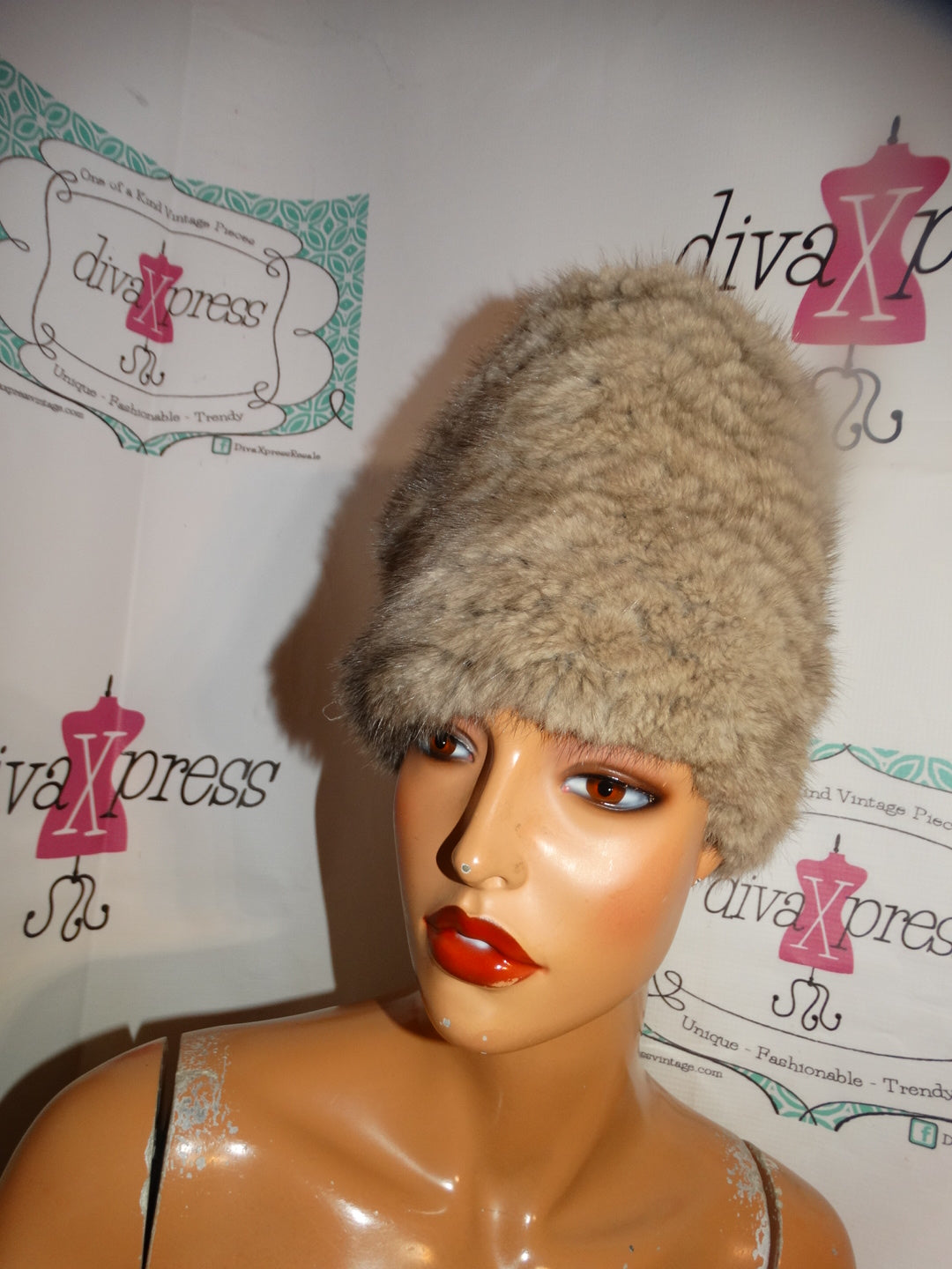 Vintage Mink Hat