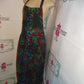 Vintage Leopard JEan Overall  Dress Size L