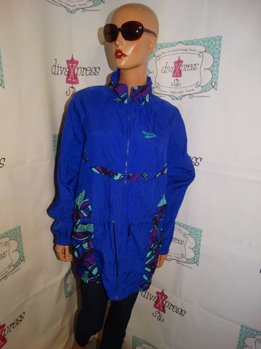 Vintage Reebok Blue/Purple Jacket Size XL