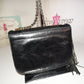 Vintage Leather CC Purse Black Size M  ( READ DESCRIPTION)