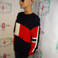 Vintage Tommy Hilfiger Blue/Red/White Sweater Size 1x