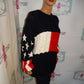 Vintage Tommy Hilfiger Blue/Red/White Sweater Size 1x